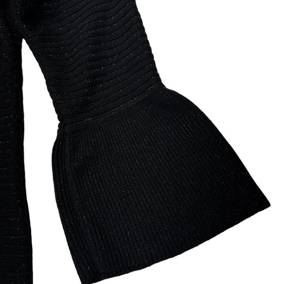 Calvin Klein Cowl Neck Bell Sleeve Sweater (L) - Picture 5 of 8